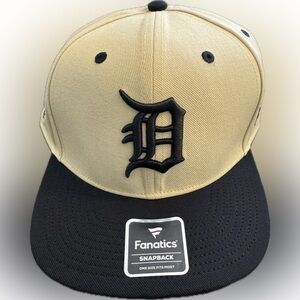 Fanatics Tan and Black Snapback Cap